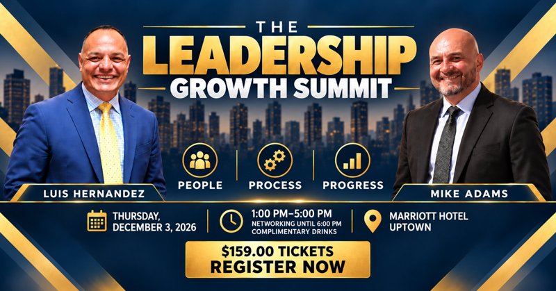 Flyer for The Leadership Growth Summit